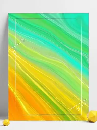 i>绿 /i> i>橙 /i> i>色 /i>流渐变质感高端 i>背 /i> i>景 /i>