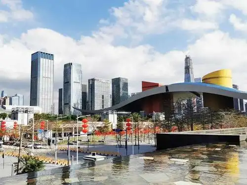 深圳cbd地标建筑,深圳市民中心.