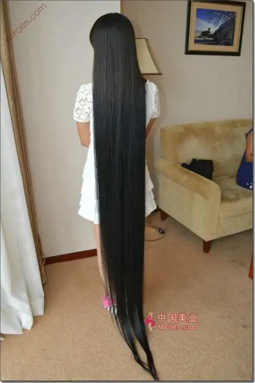 2米长发留恋之美