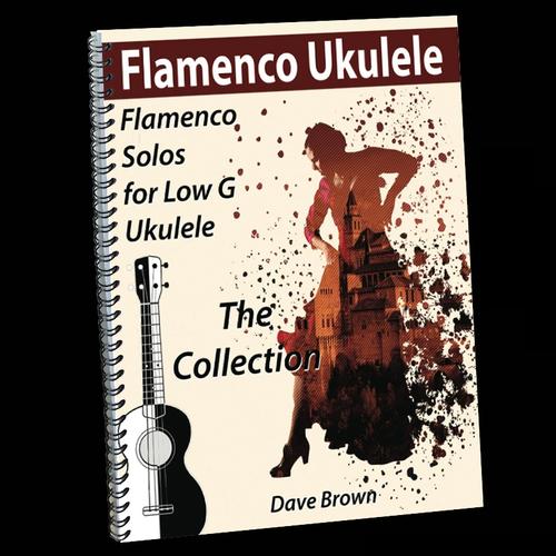 尤克里里指弹曲谱教学咨询弗拉门戈风格ukulele flamenco