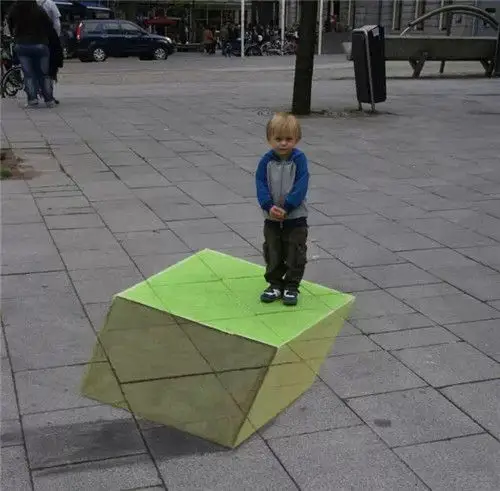 令人震惊的3d立体画展,还会教你画出专属的3d立体画哦!