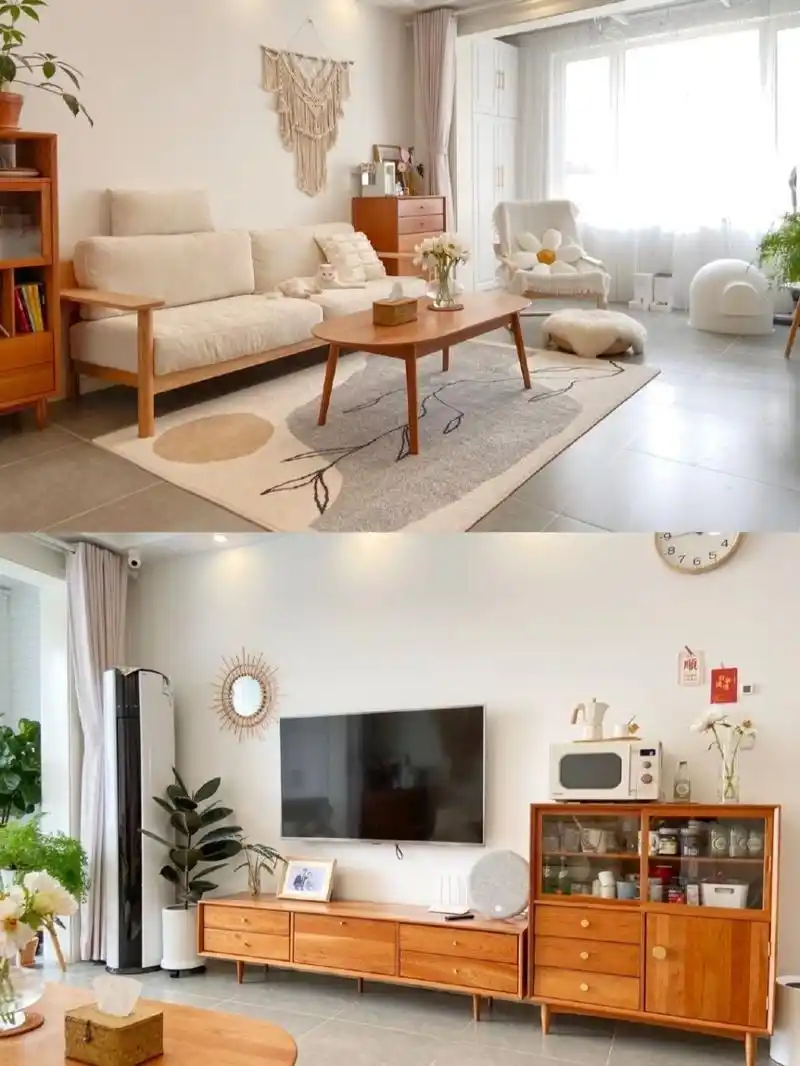 日式客厅装修搭配,是一天放松心情的好地方.