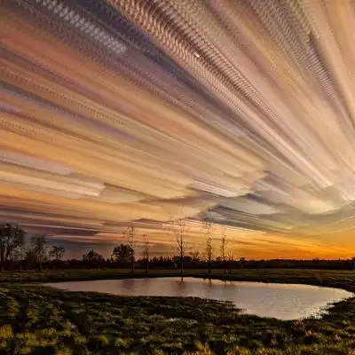 绚烂多彩的云朵天空_风景静物头像_我要个性网