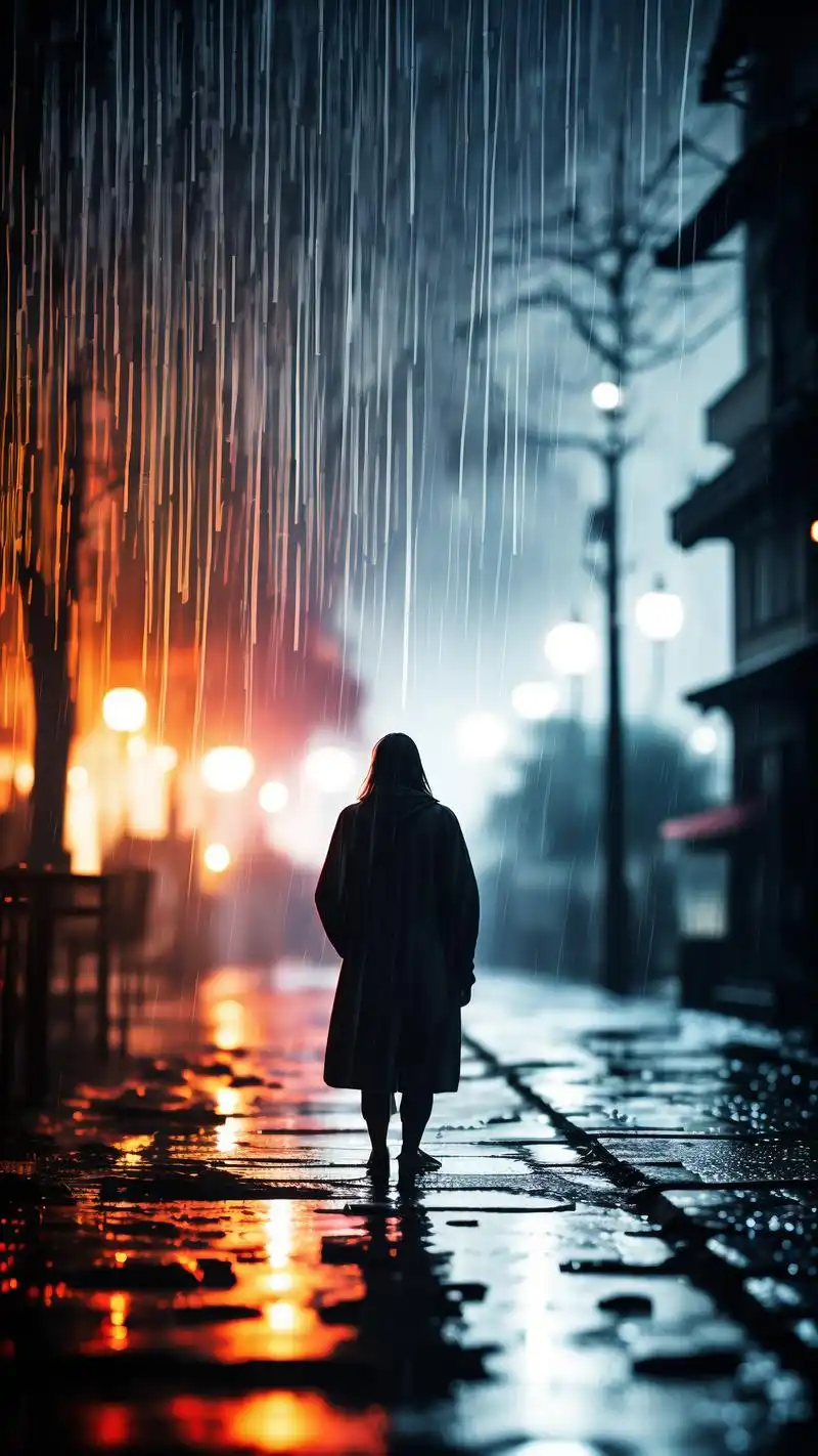 孤独伤心的背影图片92