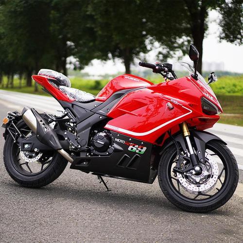 蛟龙400双缸水冷摩托车跑车杜卡迪款趴赛小忍者地平线电喷可上牌