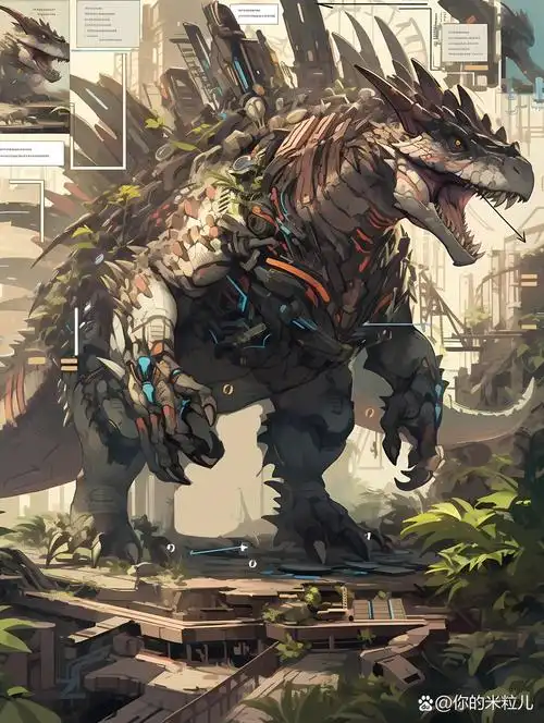 02期《多图》 机甲恐龙系列第二期,喜欢的宝子看过来～可以用作壁纸或