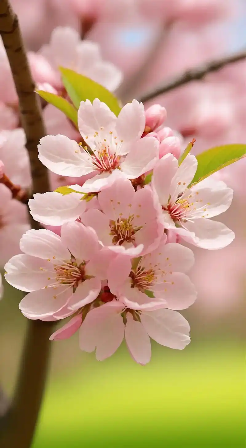 桃花是一种美丽的花卉🌸 .桃花是一种美丽的花卉🌸 它通常