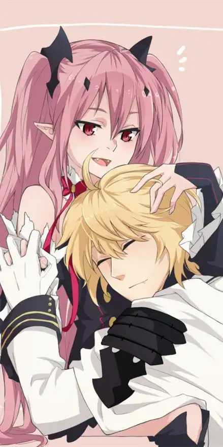 《终结的炽天使》百夜米迦尔&百夜优一郎&克鲁鲁采佩西,cp壁纸