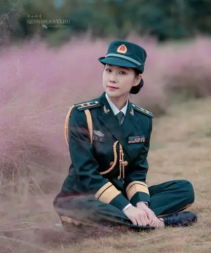 中国女兵最美