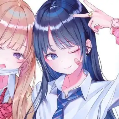 动漫2人闺蜜头像一人一张