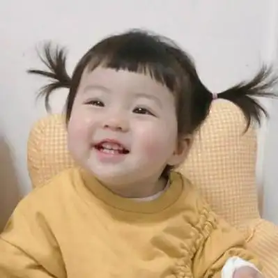 小萌娃头像女生傲娇小可爱捣蛋淑女