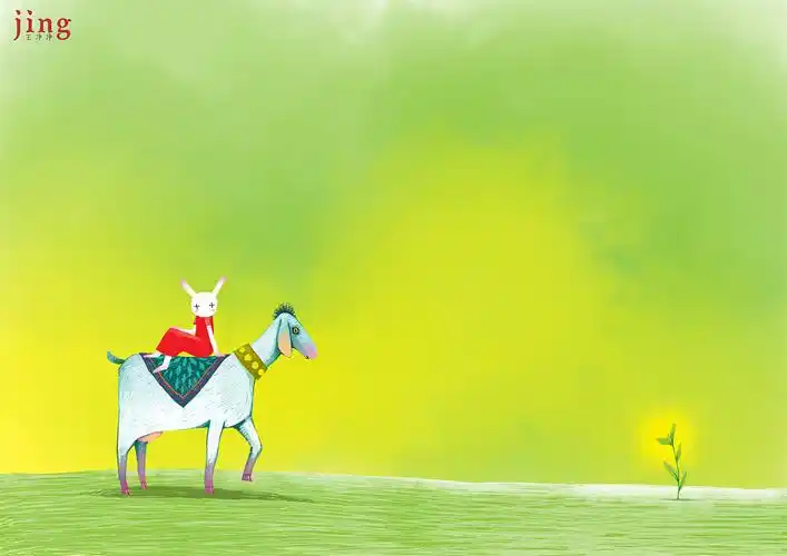 兔年插画合集 60幅艾玩兔横版壁纸插画