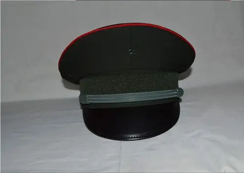 新式陆士兵大檐帽军绿色大沿帽保安大檐帽常服专属配发帽制式礼帽