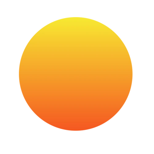 精美金黄色太阳