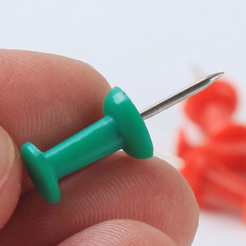 大头钉图钉软木墙钉加长钉子大头墙丁彩色照片工字图钉