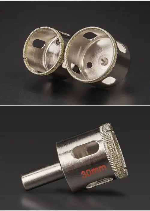 金刚砂玻璃开孔器玻璃钻头瓷砖钻孔玻化砖大理石Ф3-Ф35