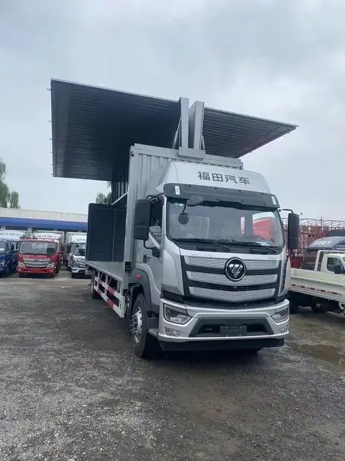 福田欧航98米飞翼展翼厢货车北京总经销