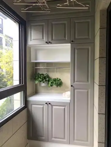 这11款漂亮的阳台柜设计让你家的阳台休闲实用两不误