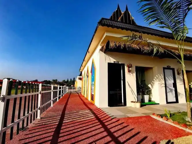 台山海宴镇～东南亚风情村的印象