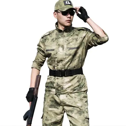户外迷彩服套装男女耐磨加厚作训服特种兵野战服军训服军装工作服