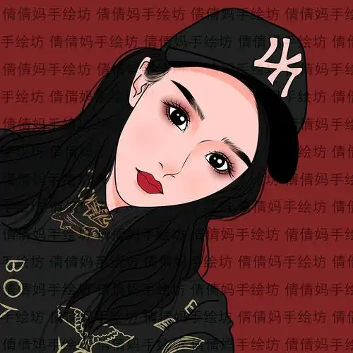 手绘头像设计卡通人物形象logo真人照片转手绘漫画定制作