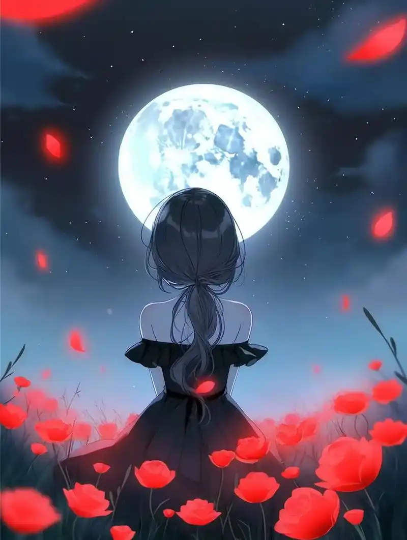 女生头像||月光·唯美了您的背影95.#女生头像 #治愈系  - 抖音