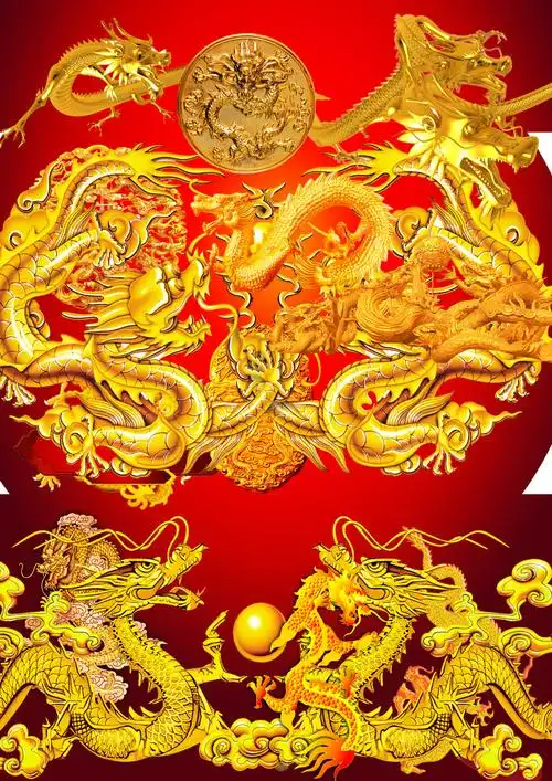 中国金龙psd分层文件