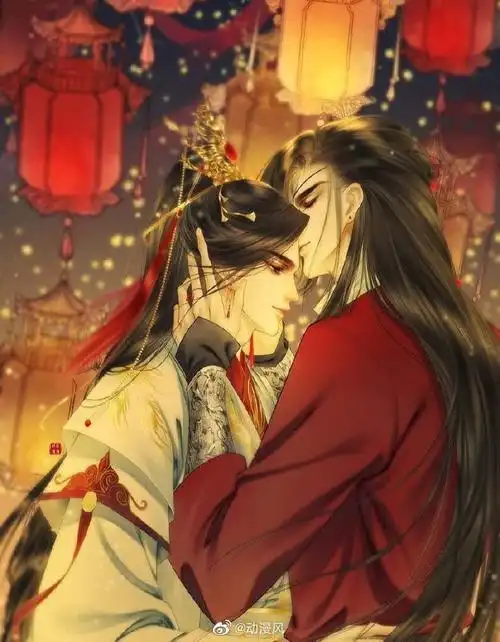 天官赐福#天官赐福美图壁纸,神仙画风我好爱!