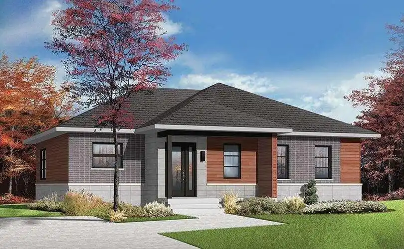 农村平房设计效果图