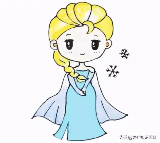 冰雪女王是不是也挺好看的.爱莎公主的样子,真的惹人爱.