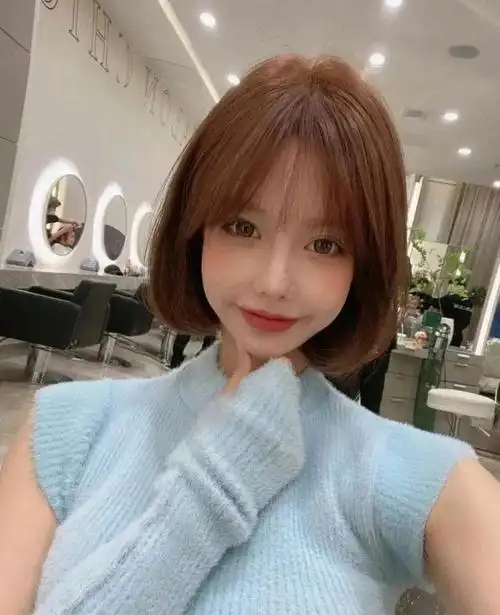 小乖乖短发,2021最火短发