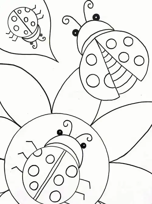 幼儿简笔画涂色篇