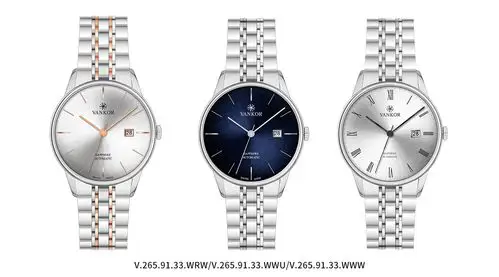 凡高vankor卓越系列腕表儒雅大气,演绎腕间别样精彩-腕尚名表网