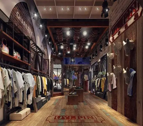 复古文艺服装店一枚