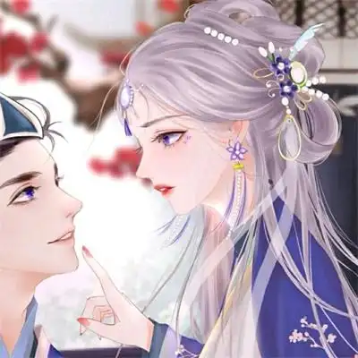 古风情头情侣仙气飘飘头像高清可爱超甜动漫情侣头像图片