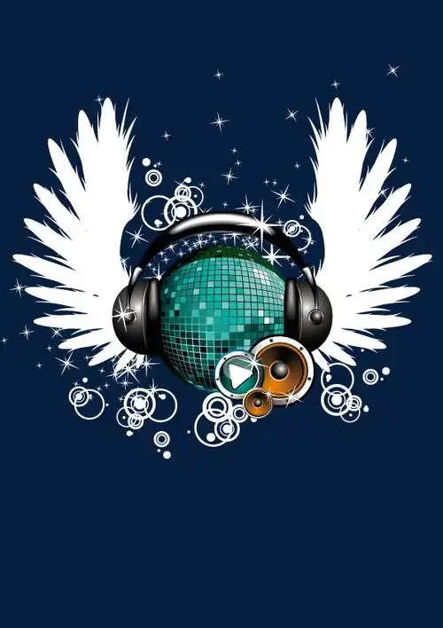 音乐海报素材png素材-90设计