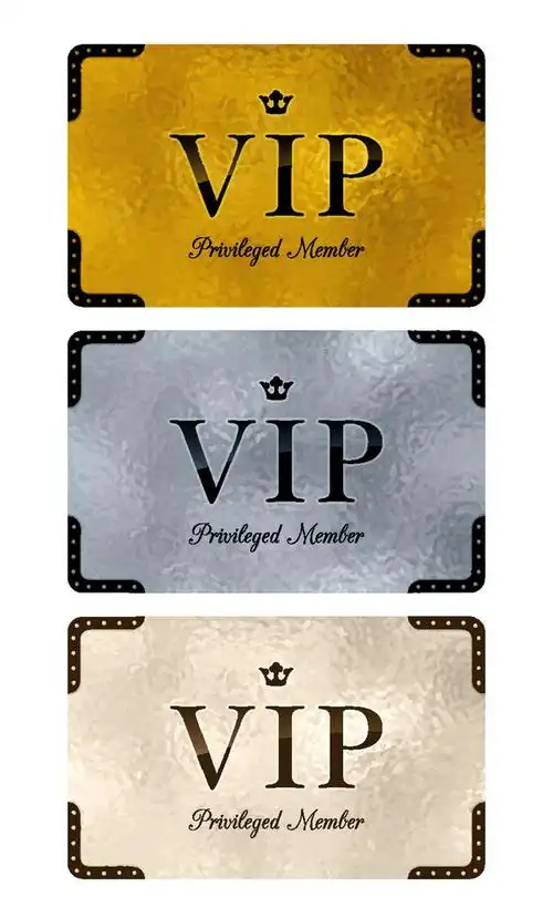 创意vip会员卡设计