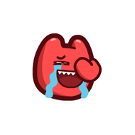 魔鬼猫动态表情-小红脸系列