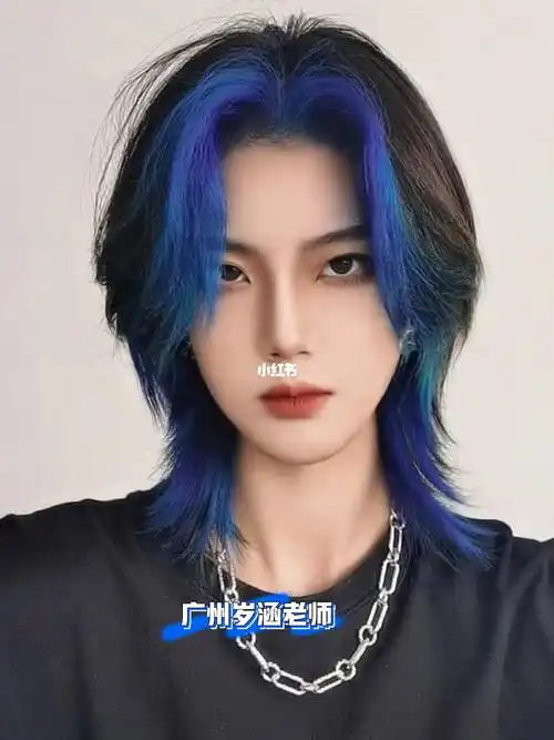 地表最酷短发刘海染鲻鱼头