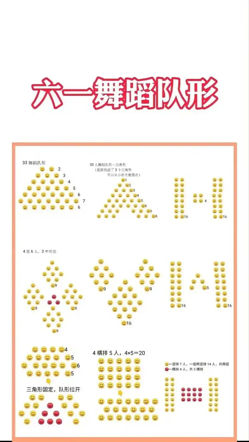 六一舞蹈队形.