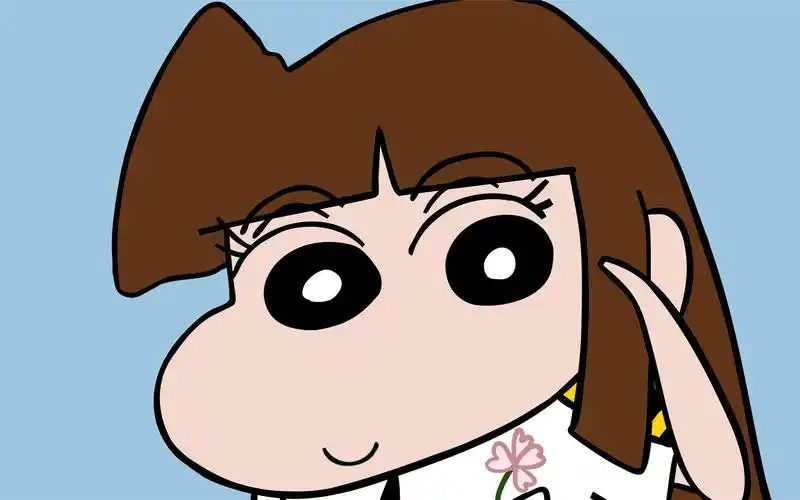 蜡笔小新全员飞行服高清桌面壁纸