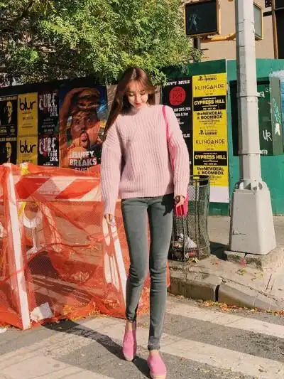 韩范大衣女 - 堆糖,美图壁纸兴趣社区