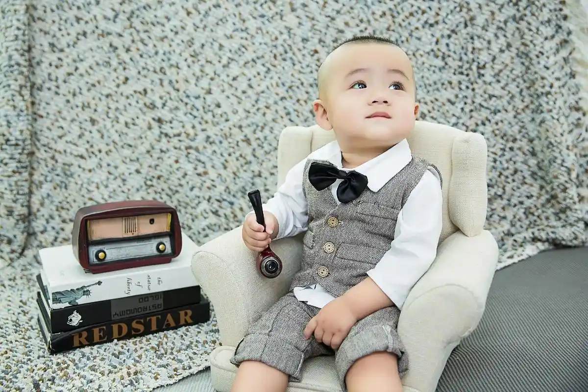 宝宝一周岁照片 - 抖音