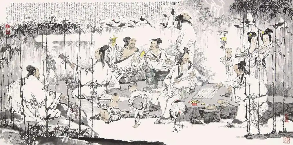 竹林七贤中阮咸的冷知识冷故事这个做派也是没话说了