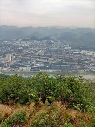酒都·茅台镇·天酿景区鸟瞰全茅台镇