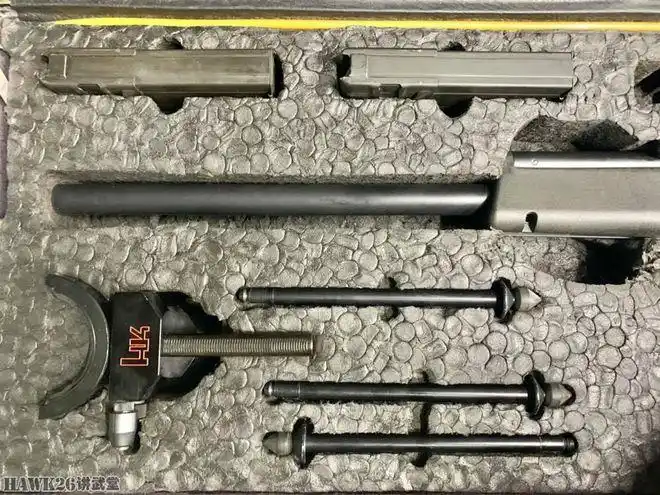 马耳他枪店展出psg1狙击步枪品相完美配件齐全堪称理财产品