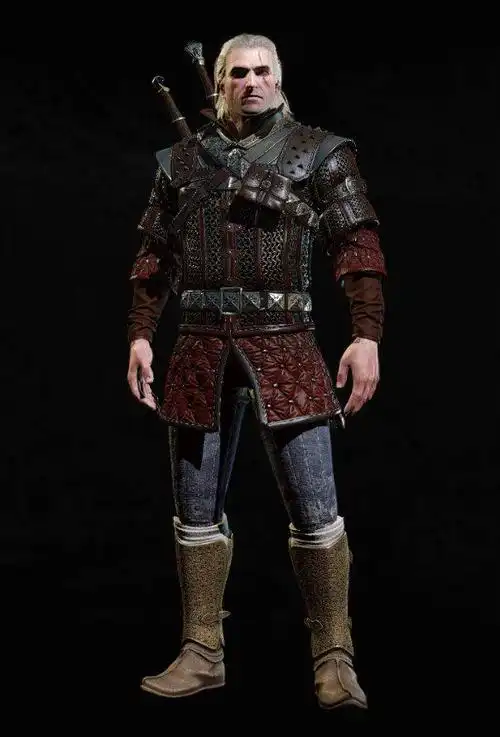 巫师3狂猎全系列狼套装重制mod