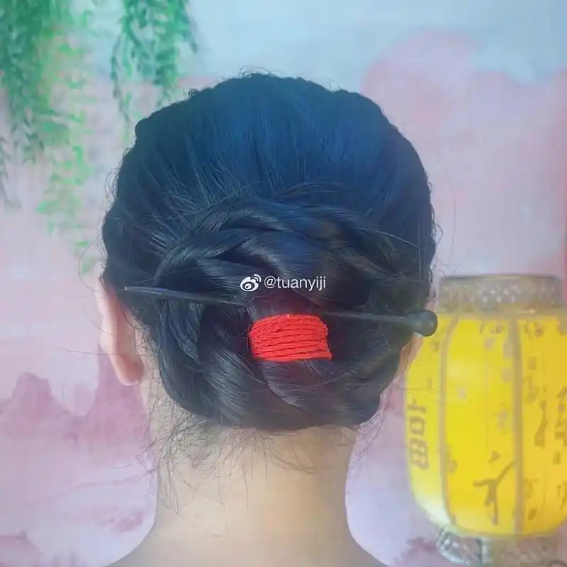 5.30#盘发 #长发 #发髻.2023.5.30 - 抖音