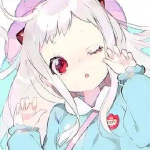 极简漫画风格女生头像简约清新qq头像