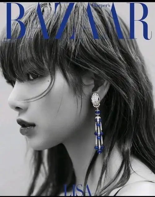 blackpink女神lisa新造型曝光,卷发美成仙女!